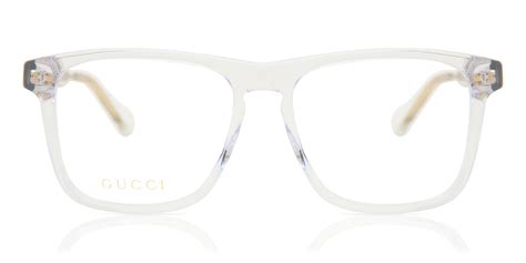 lunette ophtalmique gucci|lunette gucci transparente.